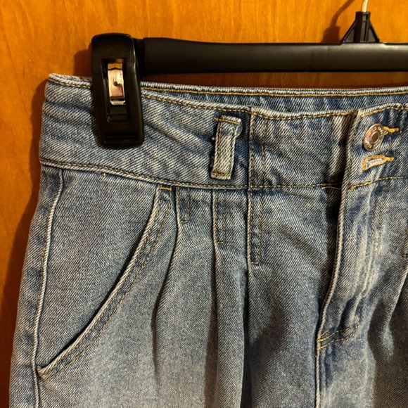 Wild fable size 4 highest rise a-line shorts raw‎ hem - Picture 3 of 12